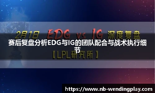 赛后复盘分析EDG与IG的团队配合与战术执行细节